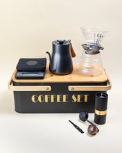 Load image into Gallery viewer, V60 Drip Coffee Set | White &amp; Black
