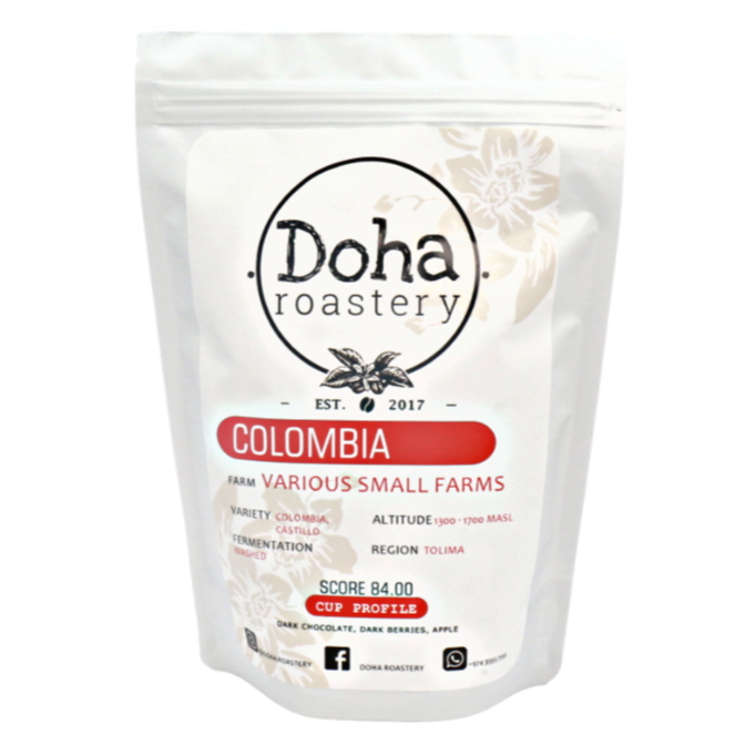 Doha Roastery | COLOMBIA HUILA | 250g Coffee Beans