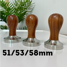 Load image into Gallery viewer, Wooden Tamper 58/53/51mm