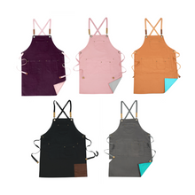 Load image into Gallery viewer, Cotton Apron | Double Sided