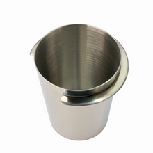 Load image into Gallery viewer, Barista Space | Dosing Cup 58mm | Black &amp; Silver
