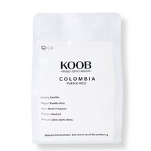 Load image into Gallery viewer, Koob Coffee | Colombia Pueblo Rico 250g
