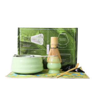 Matcha Tools Set |White, Light Green & Mix Green