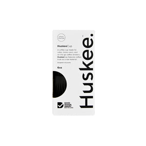 Huskee | Charcoal | Pack of 4 Cups | 6, 8, & 12oz