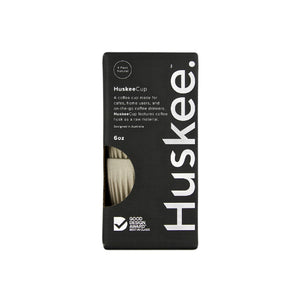 Huskee | Natural | Pack of 4 Cups | 6, 8, & 12oz
