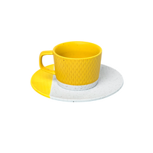 Load image into Gallery viewer, Modern Style Coffee Cup | 180 ml | Yellow
