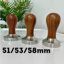 Load image into Gallery viewer, Wooden Tamper 58/53/51mm
