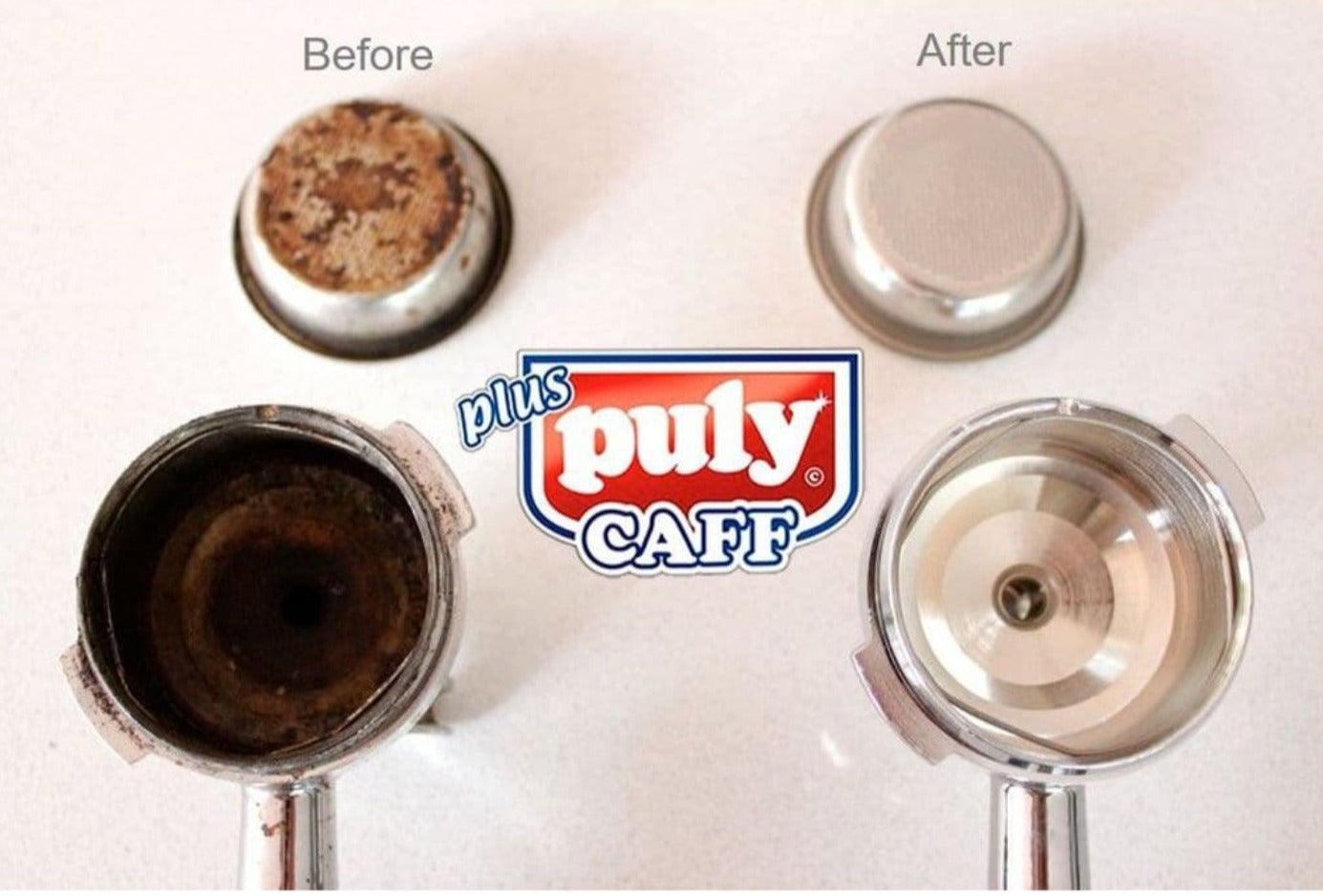 Puly Caff espresso machine cleaning powder - 20g - Ambrogio Espresso